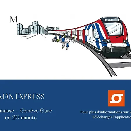 M012 Marquer Joli Apartment Annemasse